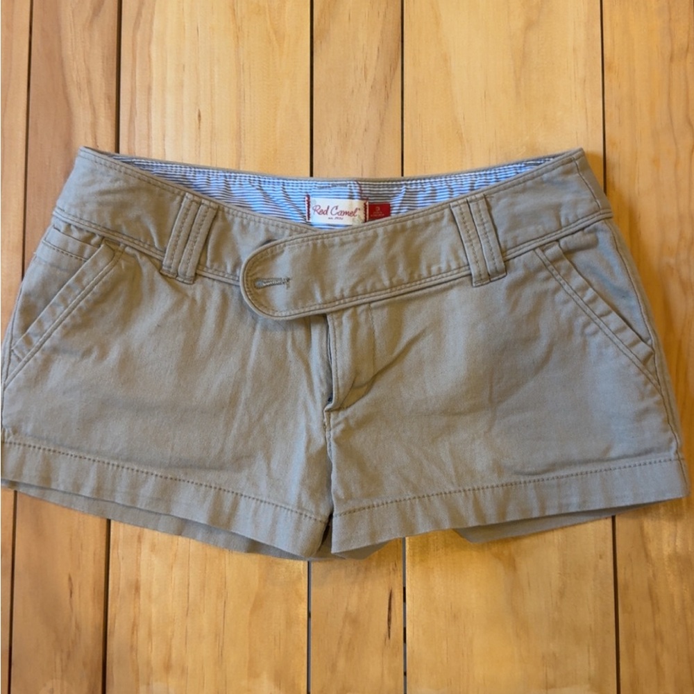 Red Camel Women's Tan Cargo Shorts